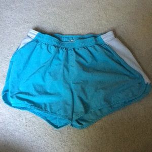 Light blue athletic shorts
